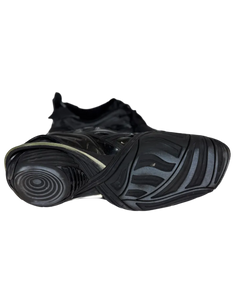 Balenciaga Tyrex lace-up sneakers with chunky sculpted sole, dark color