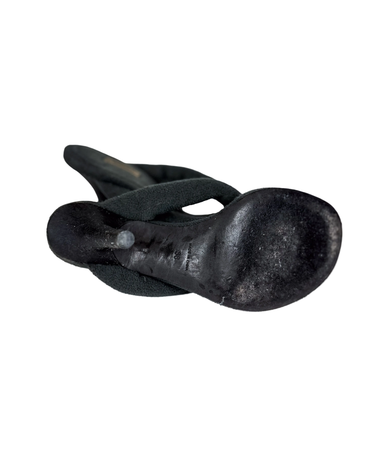 Yeezy Fleece Thong Sandals